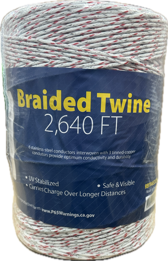 新品未使用格安です。　UnifiedGate Twine 4ポート Mixed-Metal Braided Twine, 1320' & 2640' lengths — American