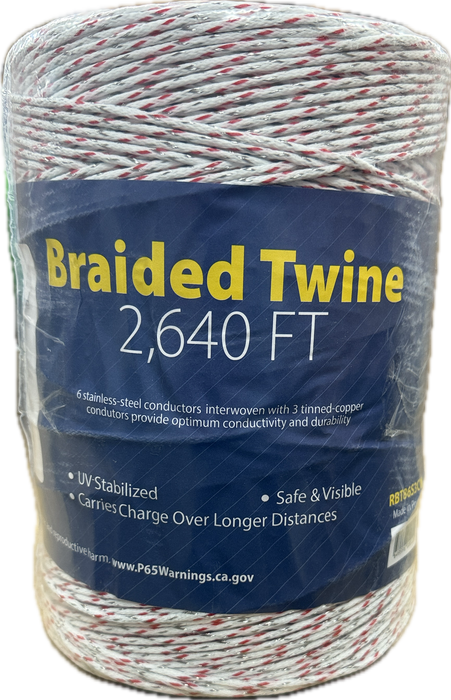 Mixed-Metal Braided Twine, 1320' & 2640’ lengths