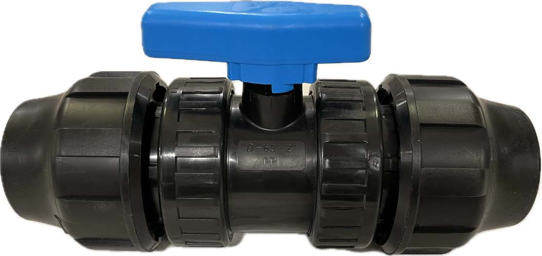 FloPlast Compression Valves IPS-OD, PE-PE