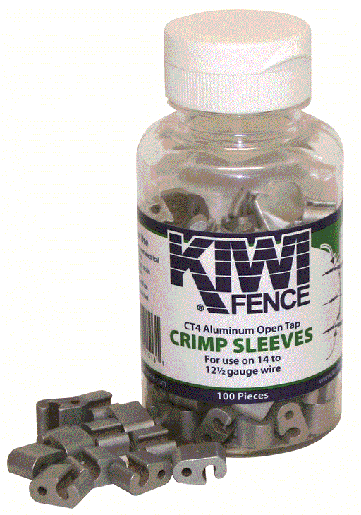 Open Tap Crimp Sleeves -Electrical Connectors - Pack of 100
