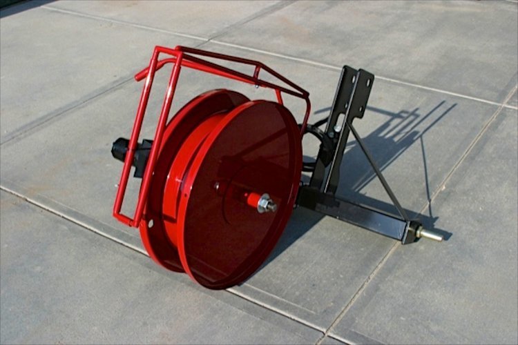 Hydraulic Wire Winder with High Tensile Reel - Tractor Mount Cat. 1, 2, & 3  Narrow