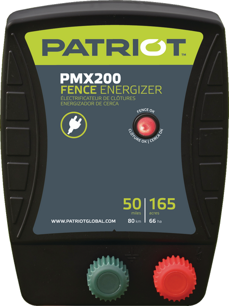 Patriot PMX200 Fence Energizer AC - 2 Joule — American
