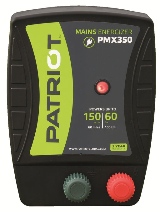 Patriot PMX350 Fence Energizer AC- 3.5 Joule