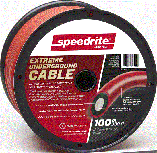 Speedrite Extreme Underground Cable 10ga Aluminum, 330'
