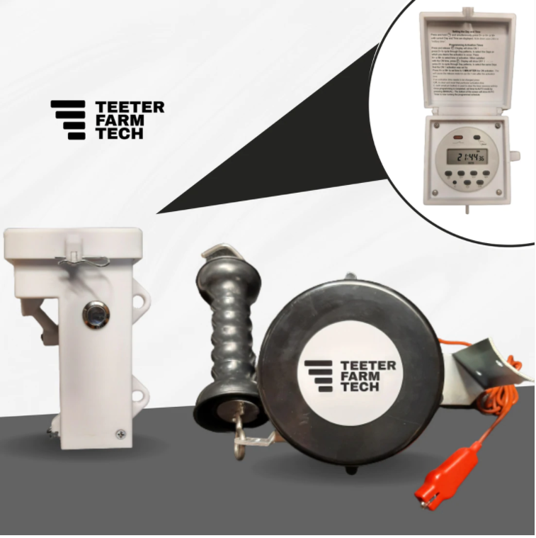 Gate Operator Timer Automatic Gate Opener Timer with Recoil Reel — American GrazingLands ...