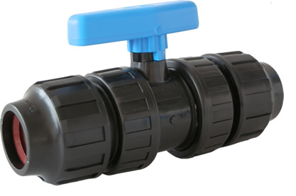 FloPlast Compression Valves IPS-OD, PE-PE